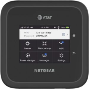 4G or 5G portable battery operated router