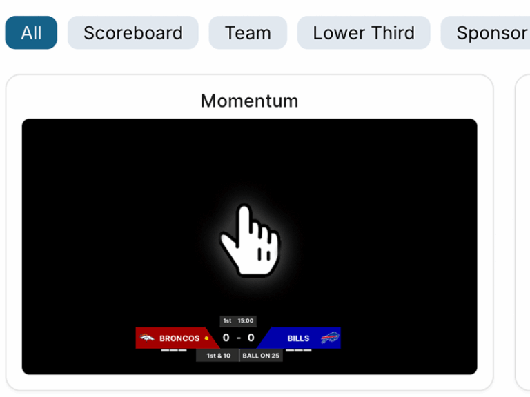 Scoreboard Overlay Software for Live Streaming - OBScoreboard