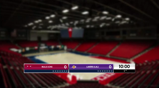 Chrome Split basketball scoreboard overlay