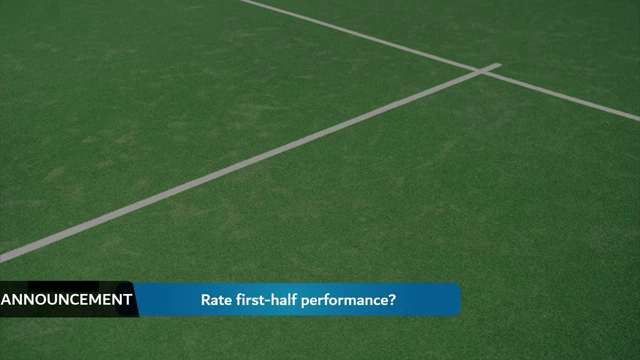Blue Announcement badminton scoreboard overlay