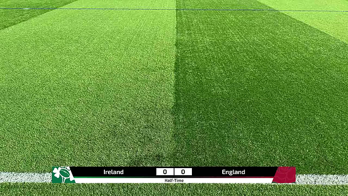Retro Half Fulltime Banner rugby scoreboard overlay