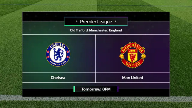 Title Fullscreen Green Purple soccer scoreboard overlay