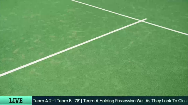 Rolling Text volleyball scoreboard overlay